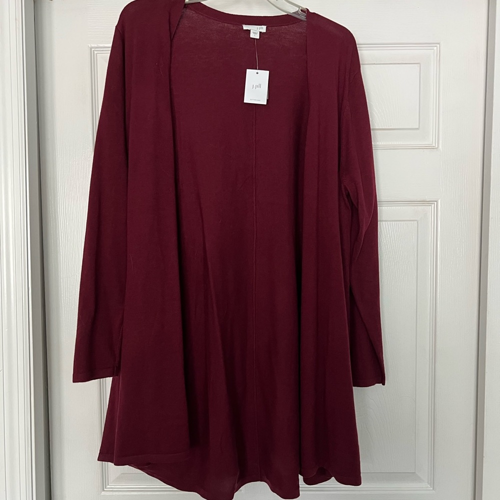 J. Jill Maroon sweater